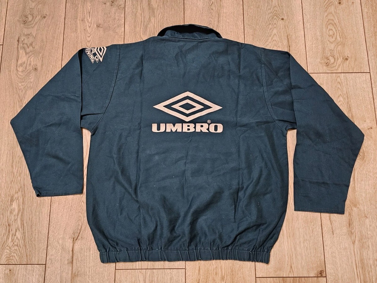 VINTAGE UMBRO 90s PRO TRAINING DRILL TOP FOOTBALL SWEATSHIRT
