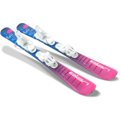 NEW Elan junior girl's skis ELAN SKY UFlex 110cm + size adjustable