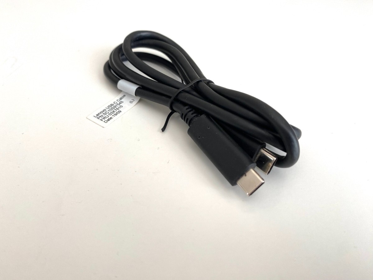 Genuine Lenovo USB-C Cable 1m for Lenovo ThinkPad T580 T590 Dock