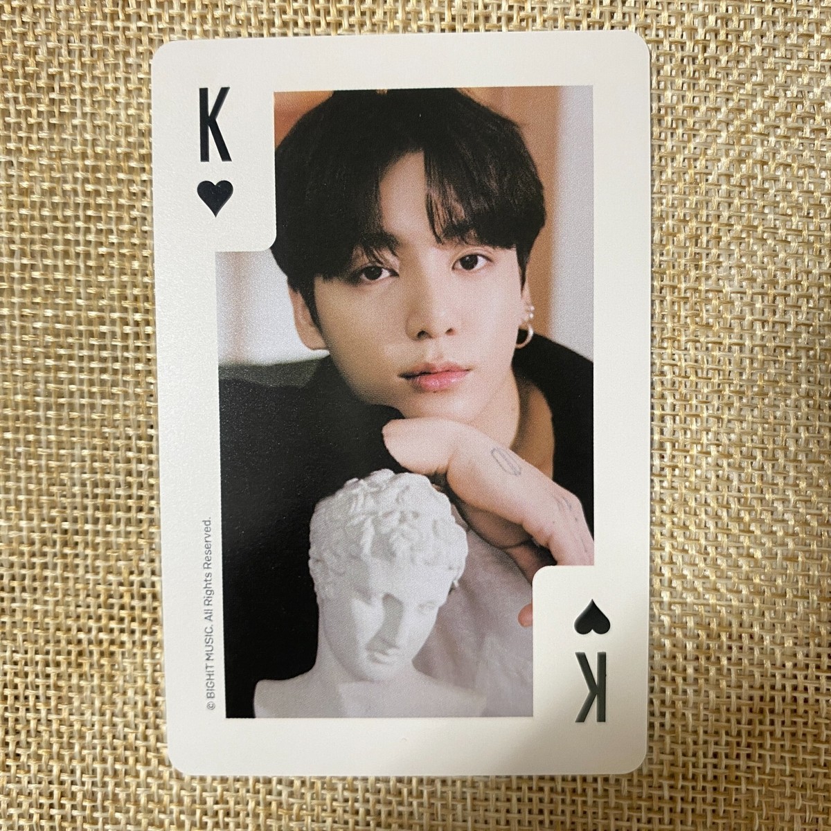 BTS JUNGKOOK [Global FC ARMY Membership Kit 9th Trump] Photocard