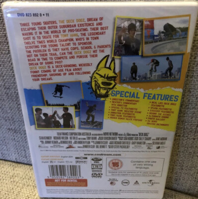 DECK DOGZ The Ultimate Skateboard Movie Rare Deleted Australian