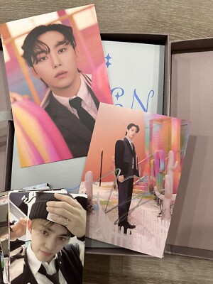 SEVENTEEN 17 IS RIGHT HERE DINO POSTCARD AND ALBUM OFFICIAL SIGNED