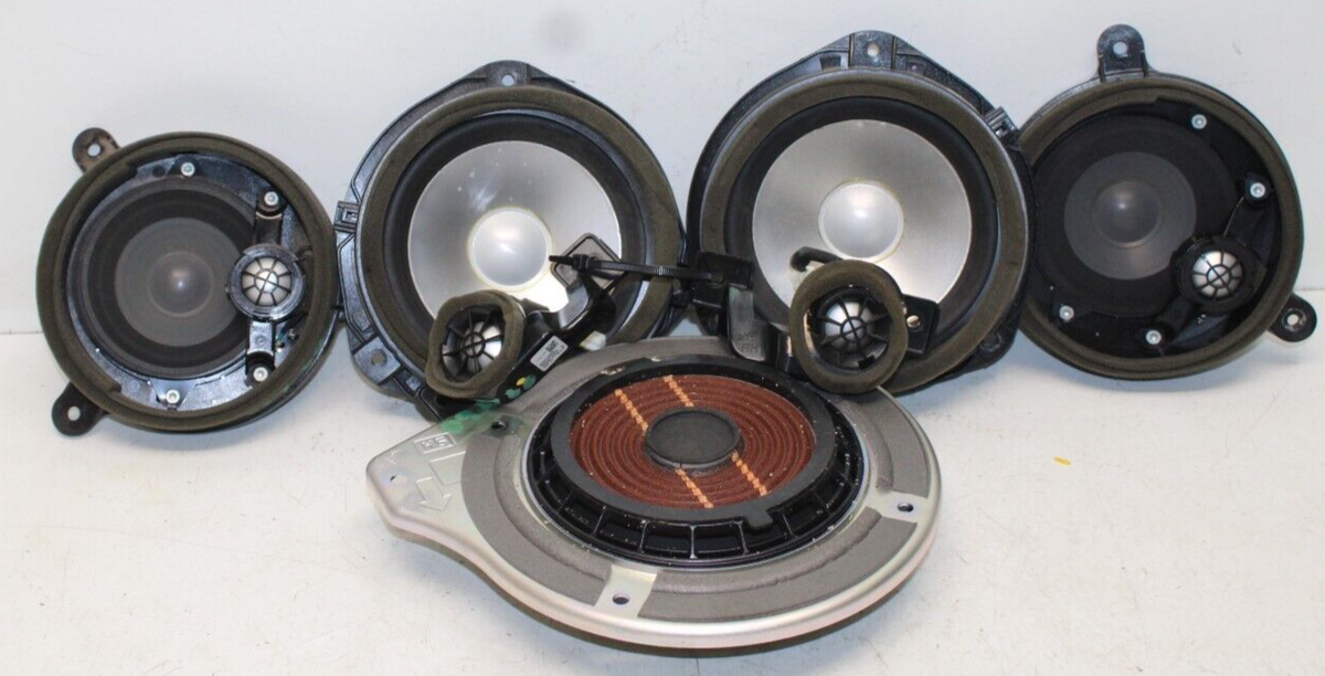 09 Subaru Legacy OEM Harman Kardon Front Rear Door Speaker Set