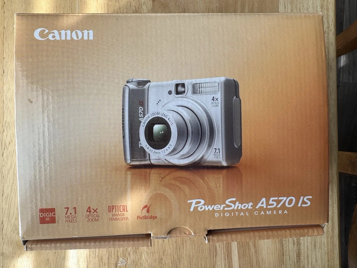 Canon PowerShot A570 IS Digital Cameras for Sale | Shop New & Used