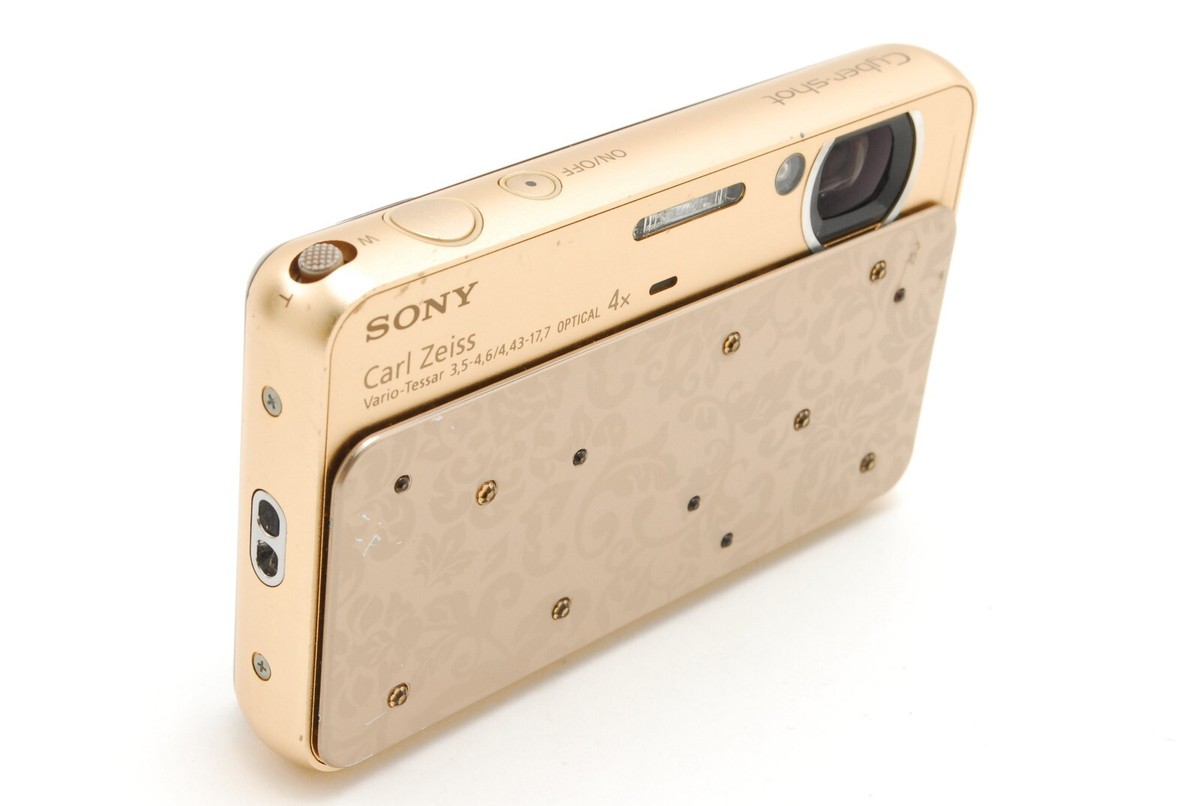 Near Mint w/ Box】 SONY Cyber-Shot DSC-T99D Digital Camera Gold