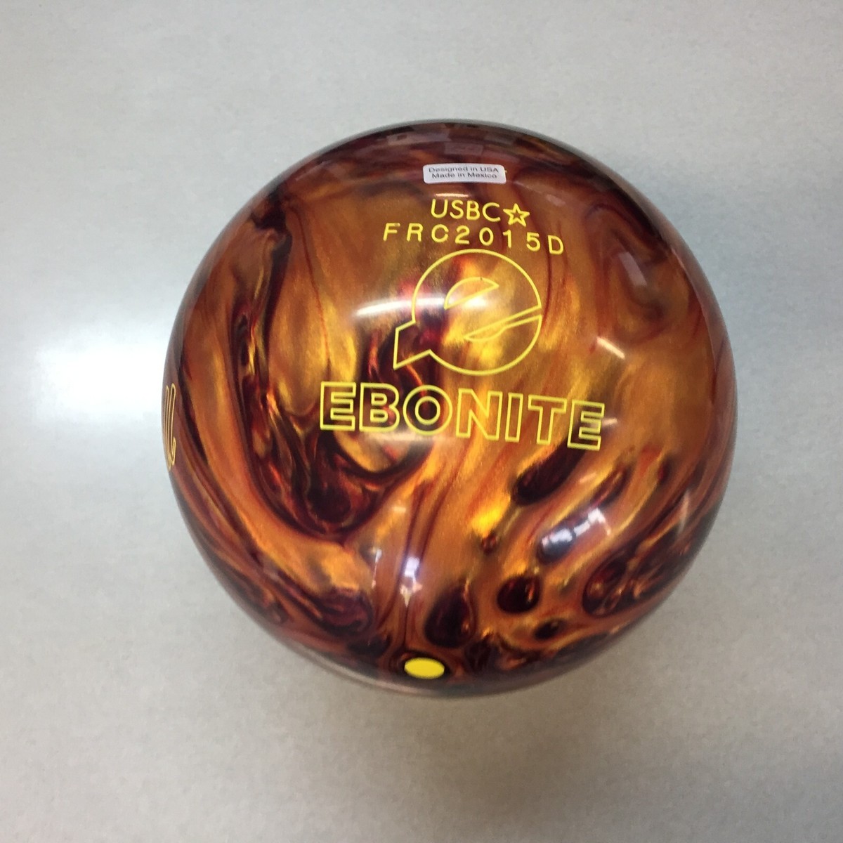 Ebonite Fireball Pearl 1ST QUALITY BOWLING ball 16 lb. NIB #015d