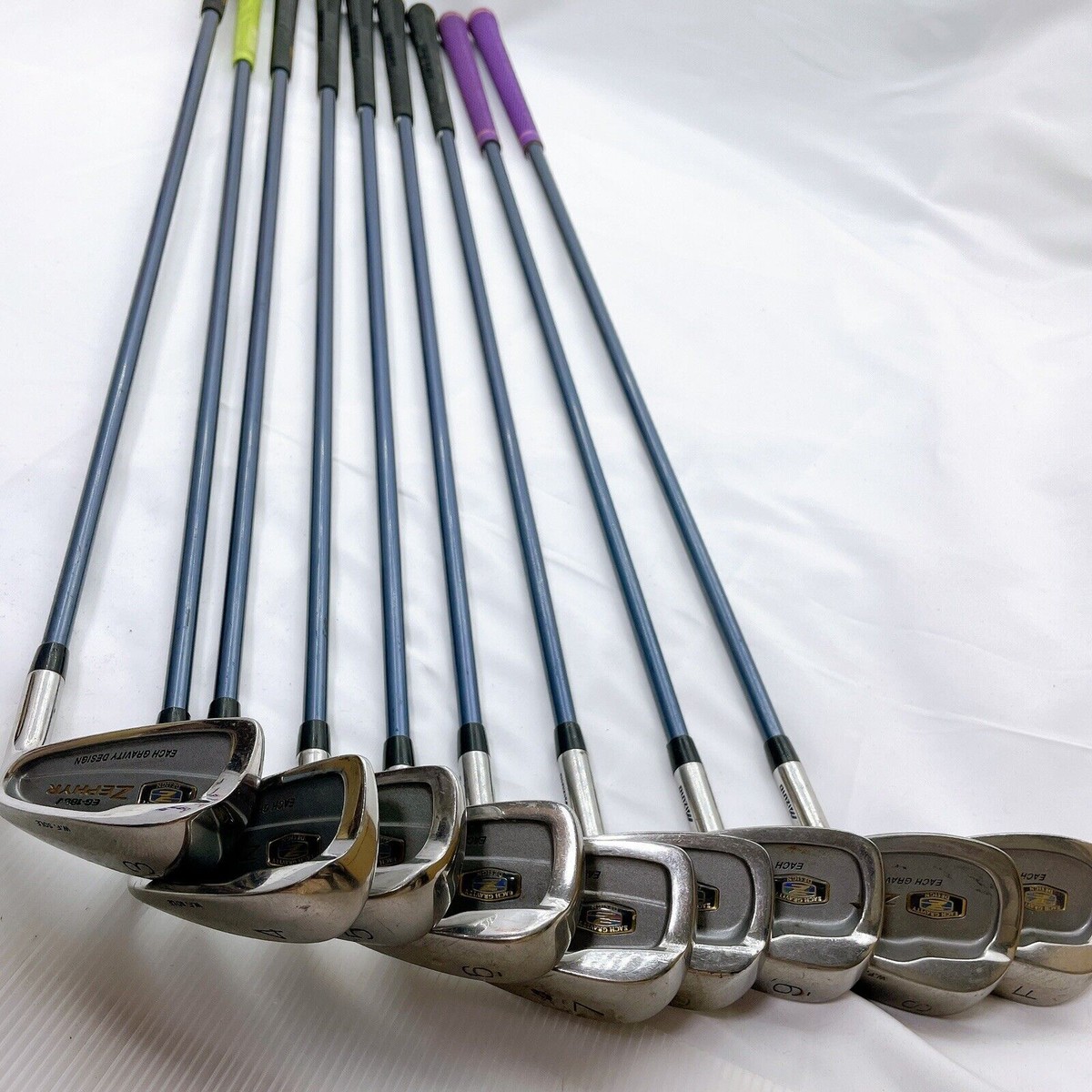 Mizuno ZEPHYR Iron Set of 9 Each Gravity Design EG-180V | eBay