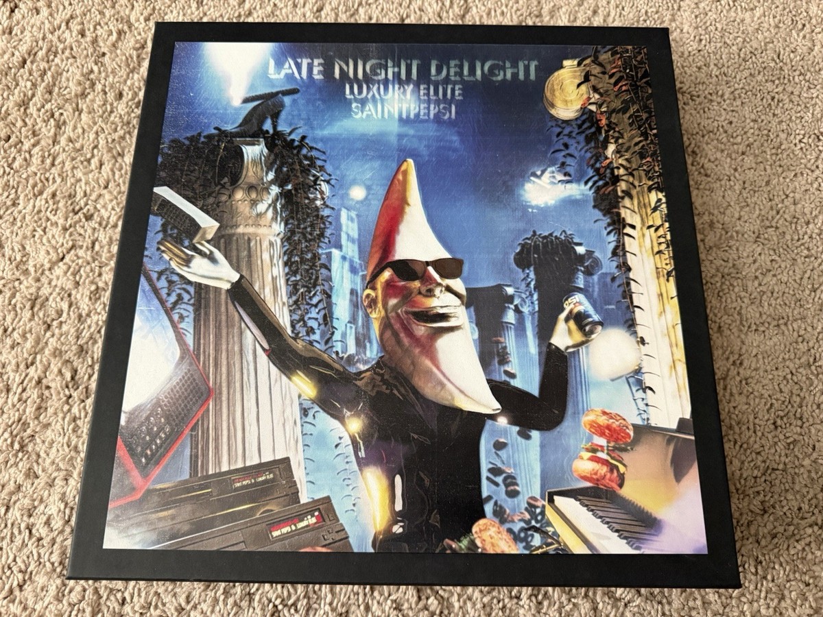 Saint Pepsi Luxury Elite Late Night Delight 3LP Vinyl W/Minidisc