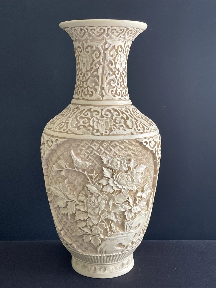 象牙色中国古董花瓶| eBay