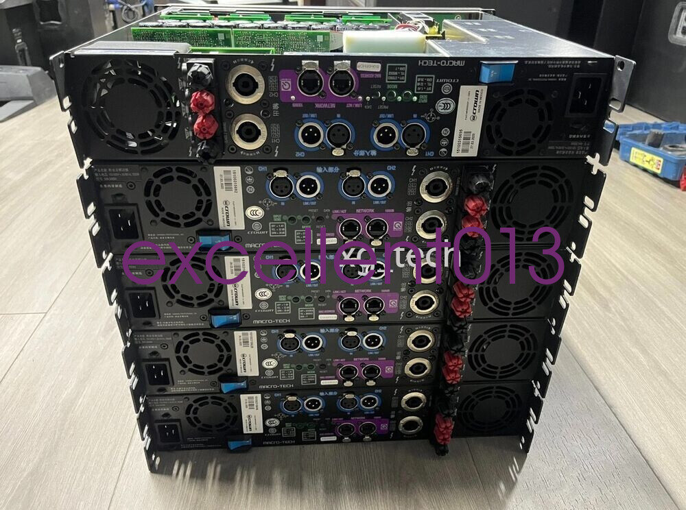 USED 1 PCS Crown MacroTech 5000i 2Ch Power Amplifier Working*j | eBay