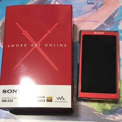 SAO SONY WALKMAN NW-A35/SA/R 16GB Sword Art Online ASUNA Model