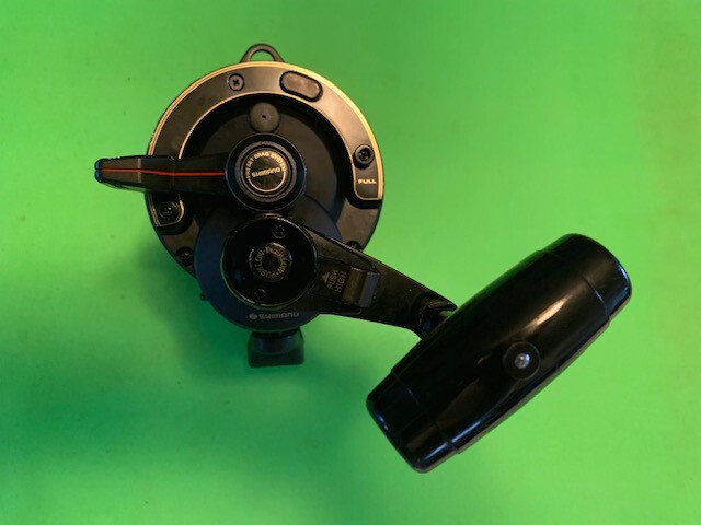 SHIMANO TRITON BEASTMASTER 20/50 GRAPHITE 2-SPEED LEVER DRAG