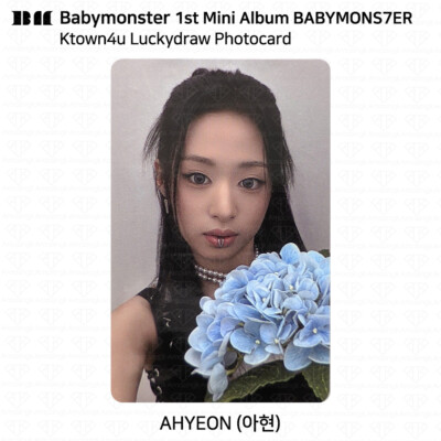 BABYMONSTER 1st Album BABYMONS7ER Ktown4u Luckydraw Photocard