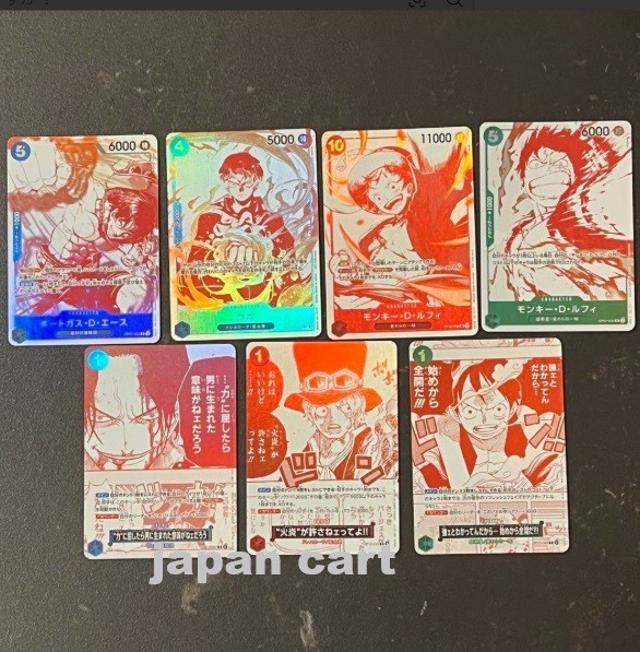 ONE PIECE Card Game 3rd Anniversary Campaign Promo Card Complete