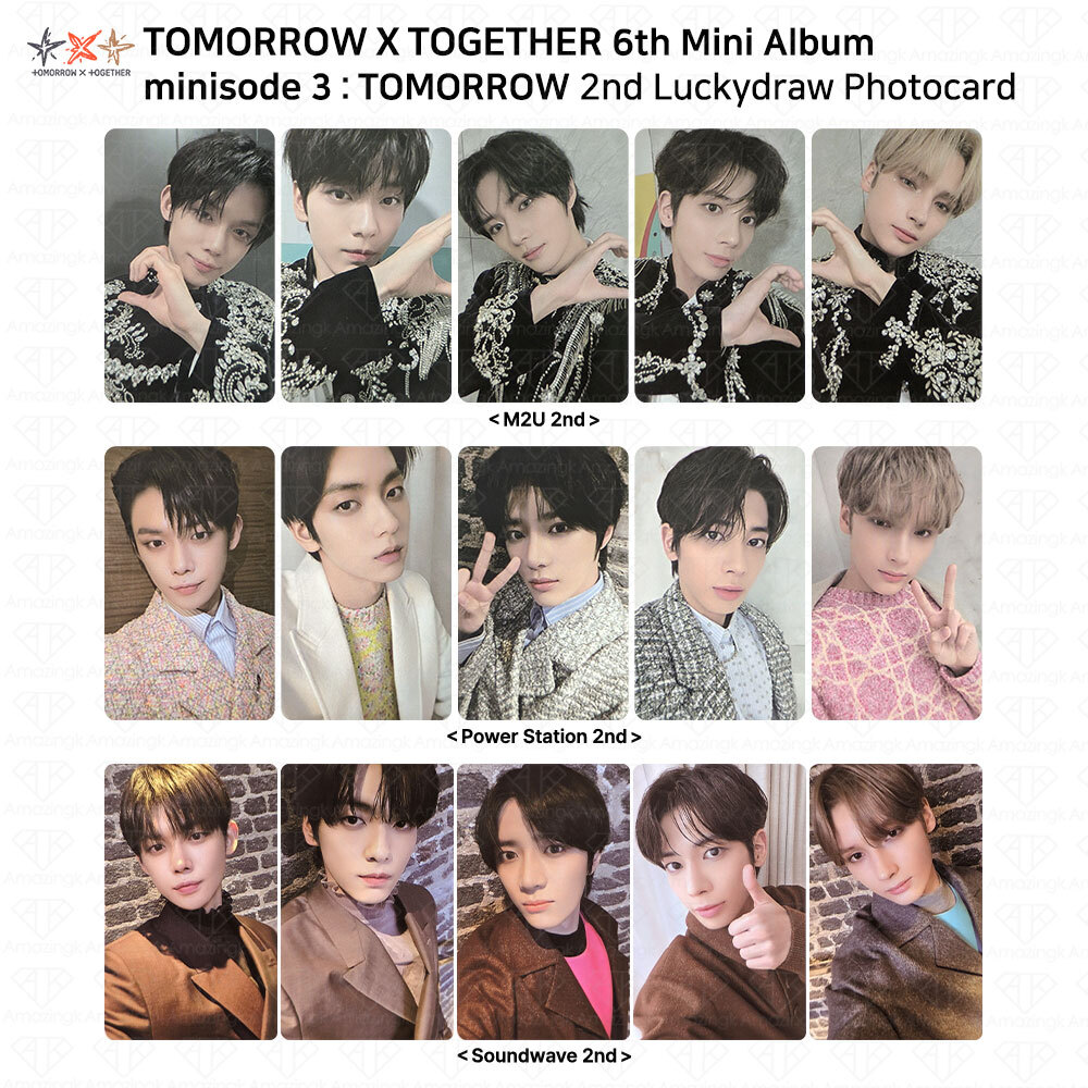 TXT Tomorrow X Together minisode 3: TOMORROW 2nd Lucky Draw