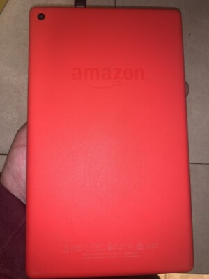 Amazon Fire HD 8 (8th Generation) 16 GB, Wi-Fi, 8 in Red Tablet