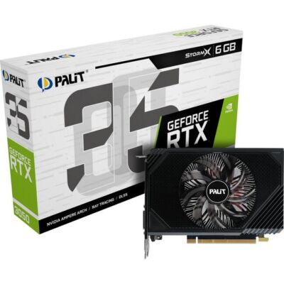 PALIT GeForce RTX 3050 StormX 6GB Graphics Card NE63050018JE-1070F