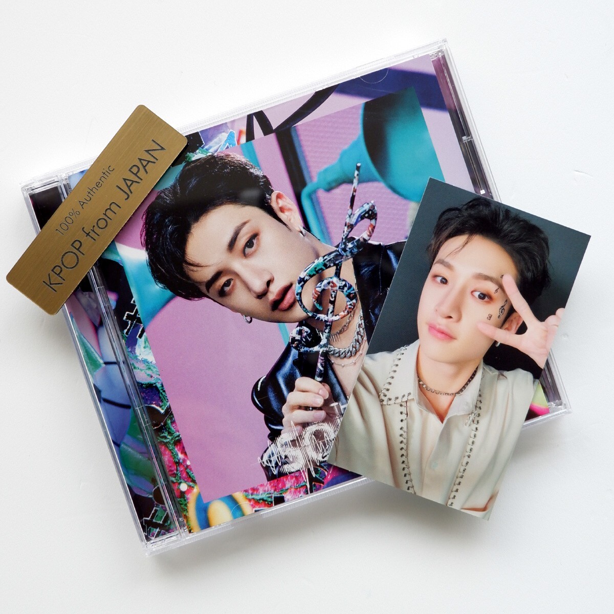 Bang Chan STRAY KIDS THE SOUND Solo CD + Official photocard photo