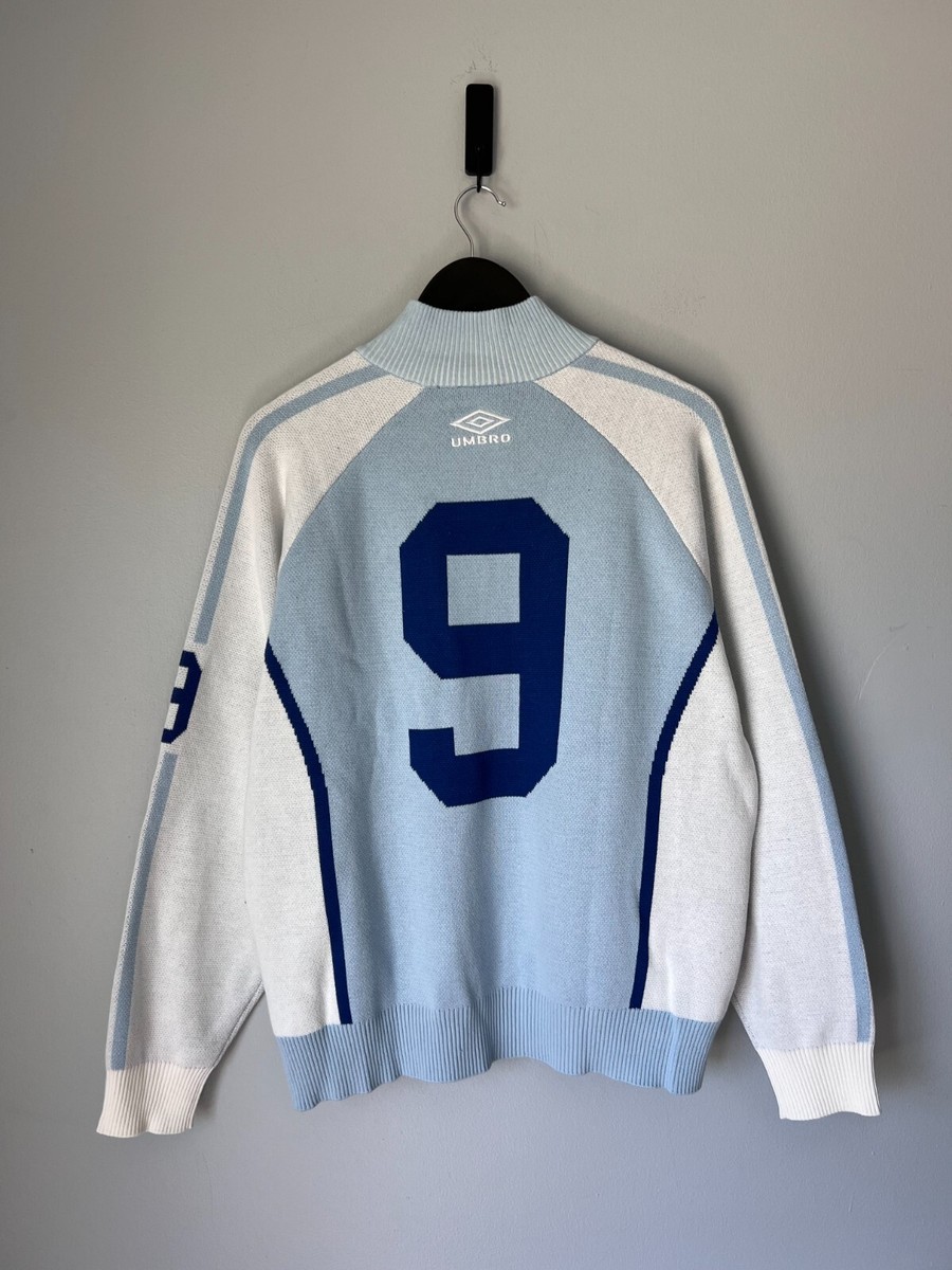 Supreme x Umbro Zip Up Sweater - Size XL - Light Blue - NEW | eBay