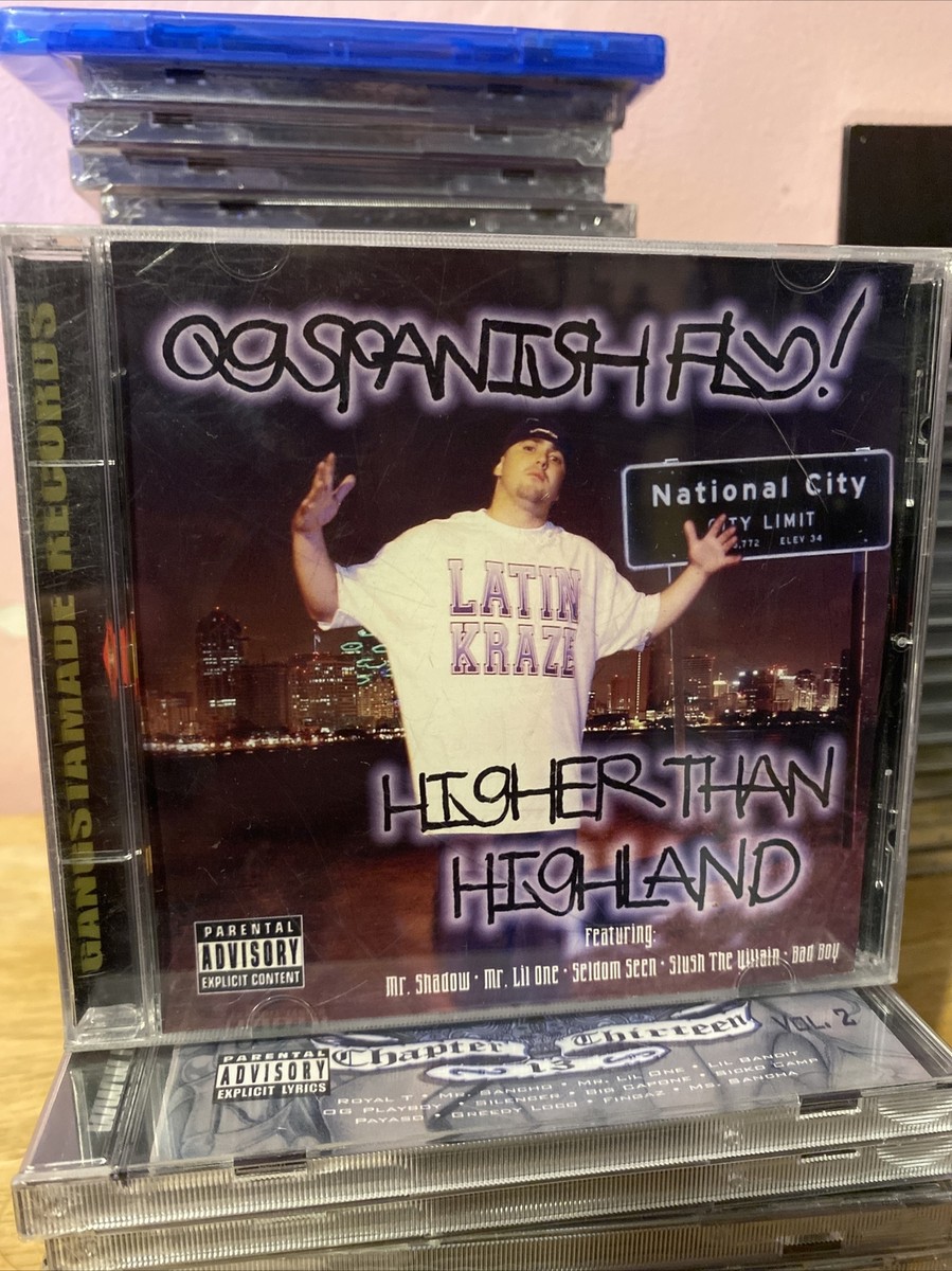 OG Spanish Fly Higher Than Highland Cd Chicano Rap Rare | eBay