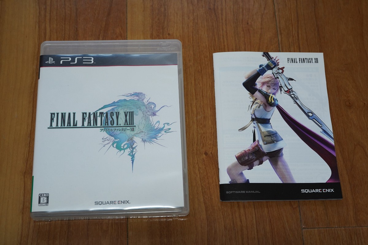 Final Fantasy XIII (13) PS3 PlayStation 3 Complete NTSC-J Japan