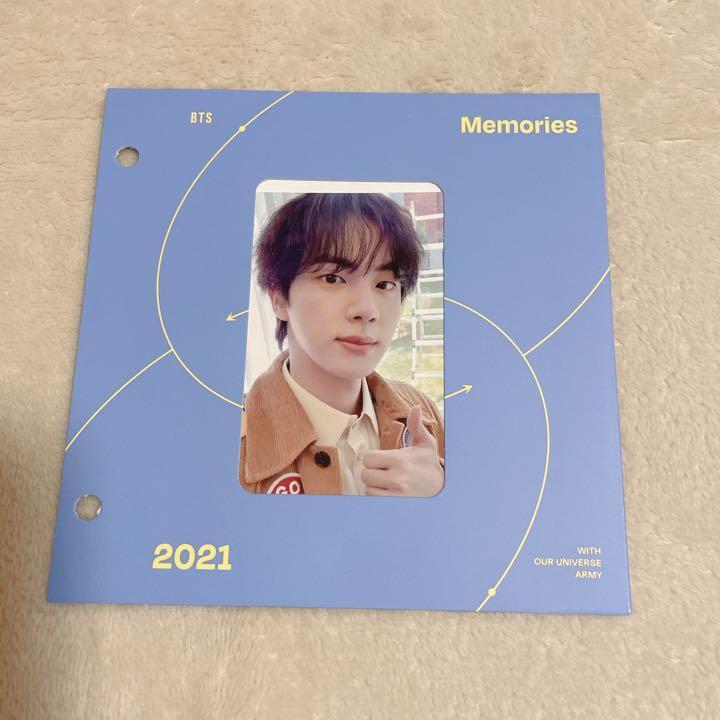 BTS Memories 2021 Blu-ray official photo card JUNGKOOK M JIN SUGA