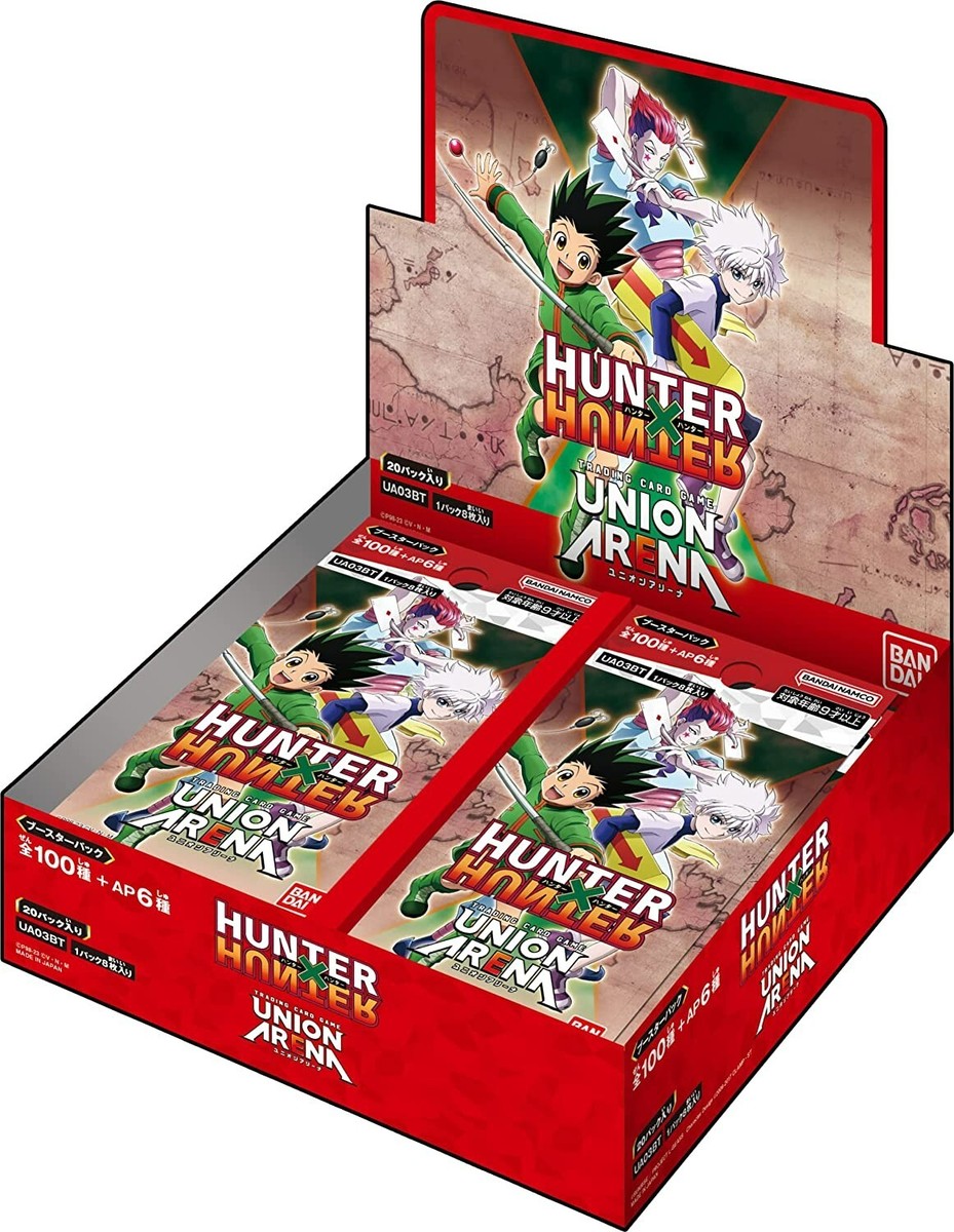 HUNTER x HUNTER Union Arena TCG Booster Box UA03BT Factory Sealed
