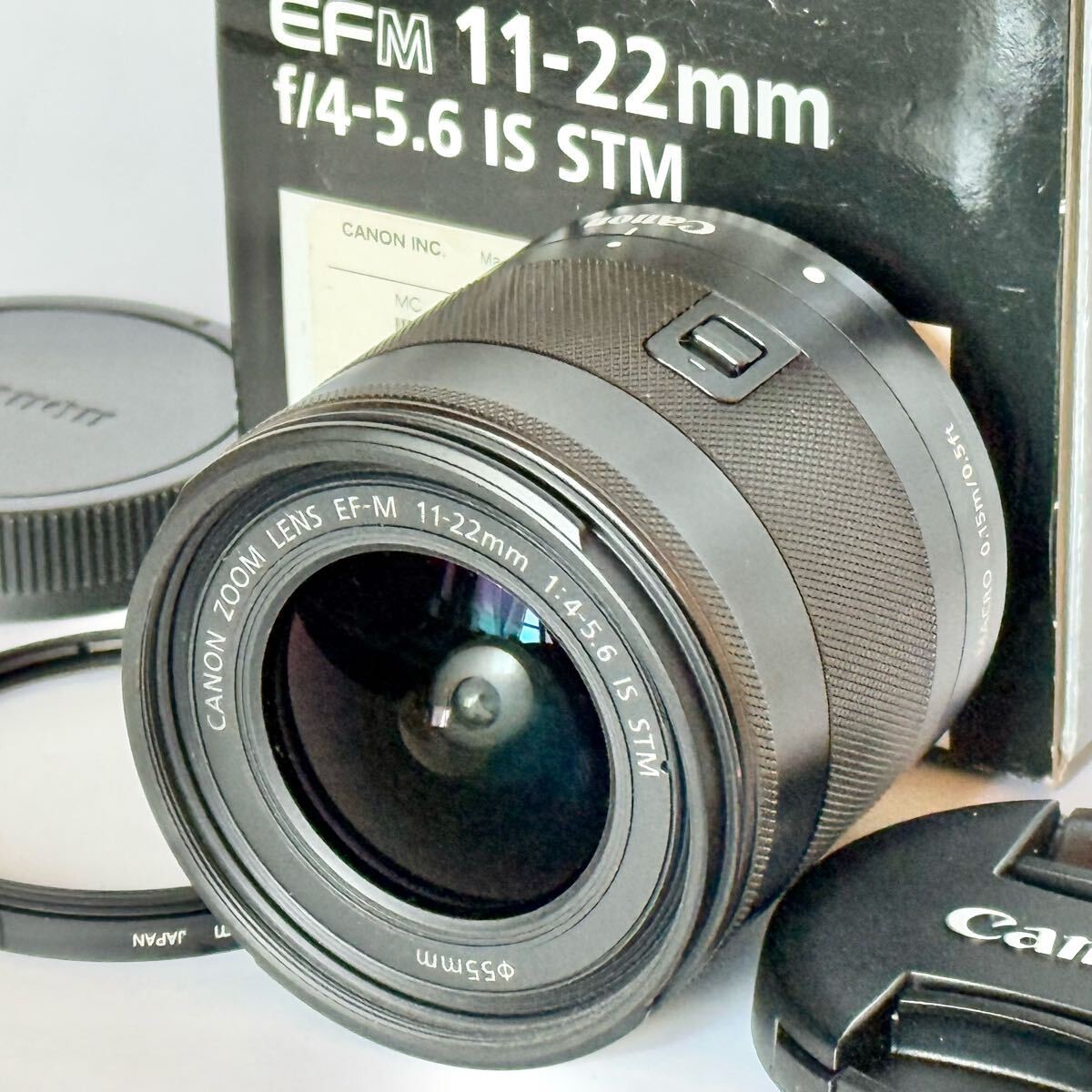 値下げ］Canon ef-m 11-22mm ※箱・フード・ケース付き 値下げ］Canon