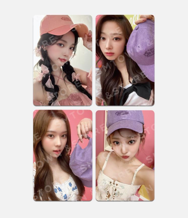 aespa Oh! Caendy Pocket Part.1 OFFICIAL MD GOODS PINK BALL CAP +