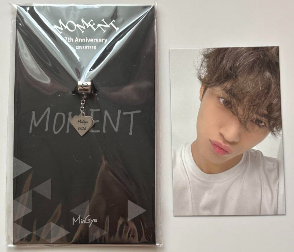 SEVENTEEN Mingyu Seventeen 7th Anniversary Moment Bracelet Charm