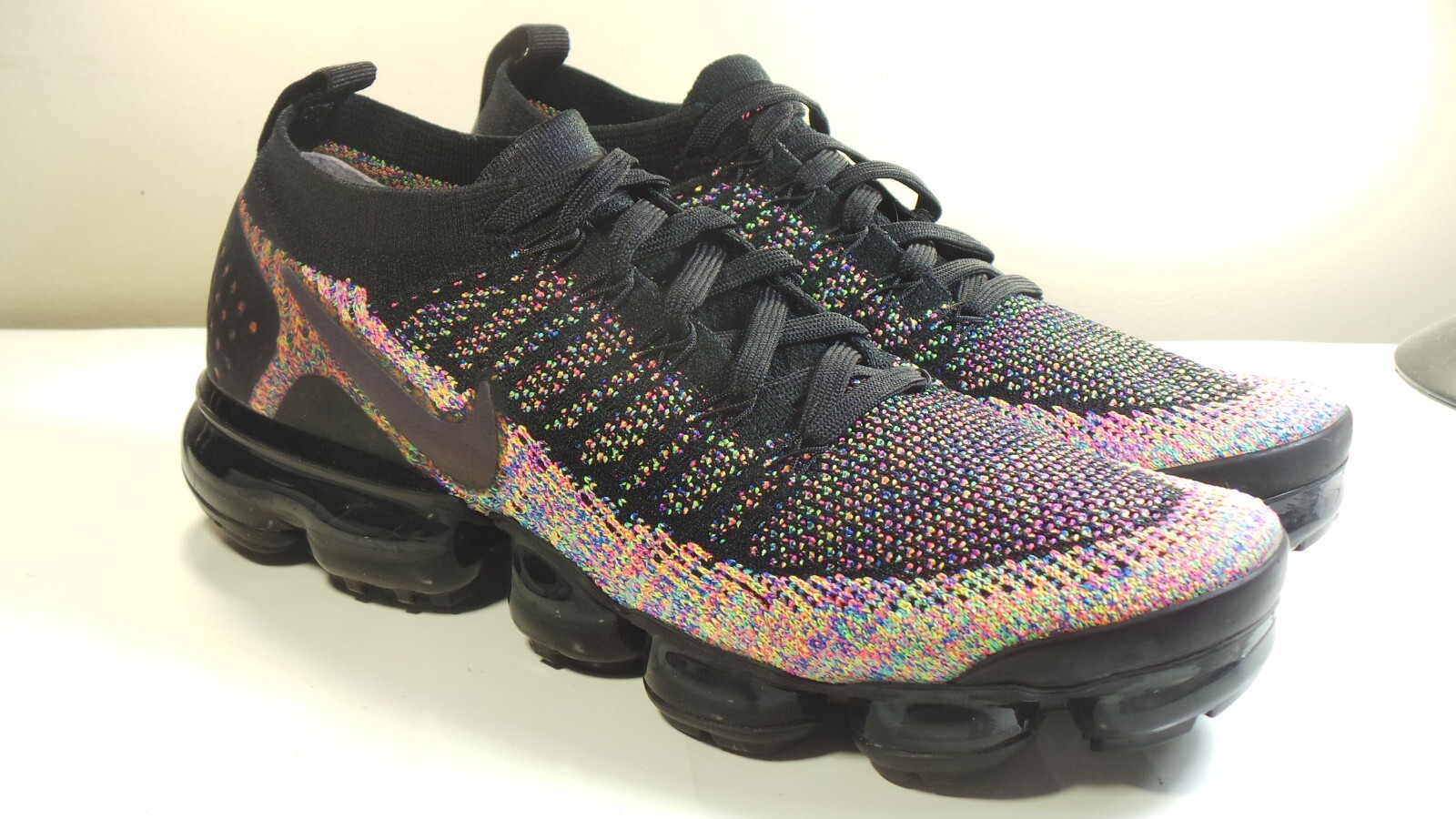 DS NIKE 2018 AIR VAPORMAX FLYKNIT 2 942842 017 MULTICOLOR 8.5 MAX