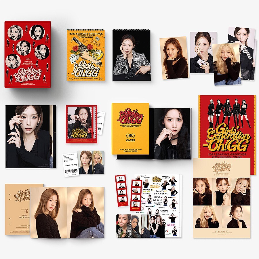 GIRLS GENERATION-OH!GG 2023 SEASON'S GREETINGS / Calendar+Diary+