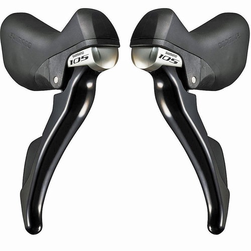 New Shimano 105 5800 SL-RS700 2X11-speed Road Flat Bar Shifters