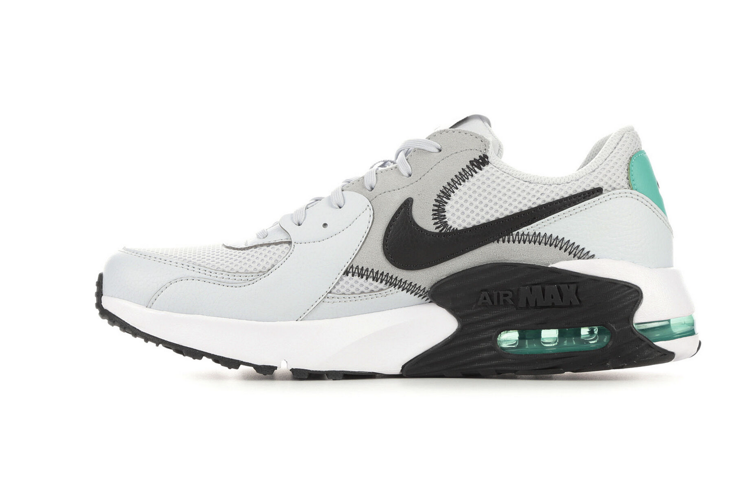 LIMITED-Nike men's air max pure platinum excee Noir black/wolf