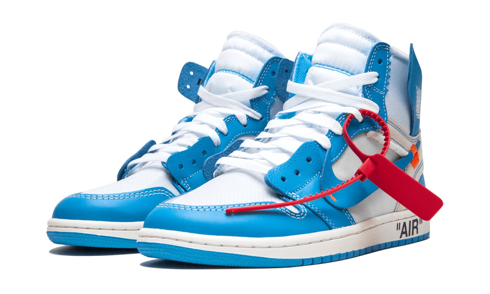 Nike Air Jordan 1 Off White UNC University Blue (AQ0818-148) Size