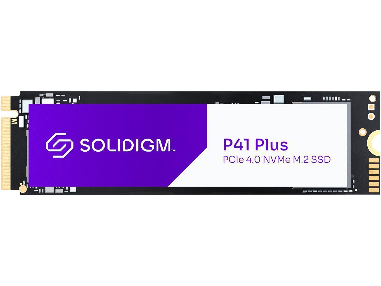 Solidigm P41 Plus 2TB M.2 2280 PCIe 4.0 NVMe SSD SSDPFKNU020TZX1