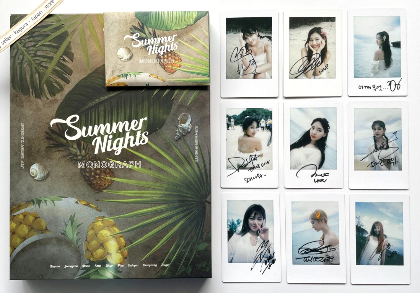 TWICE Summer Nights Monograph Photobook Photo book + Photocard