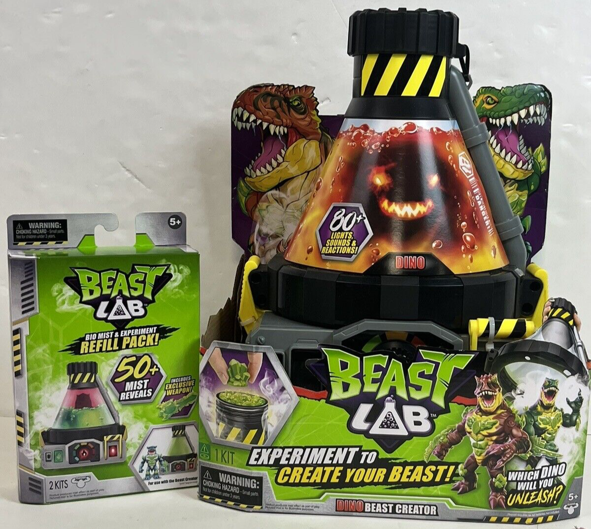 Beast Lab Dino Beast Creator, Real Bio Mist and 80+ Lights, Sounds