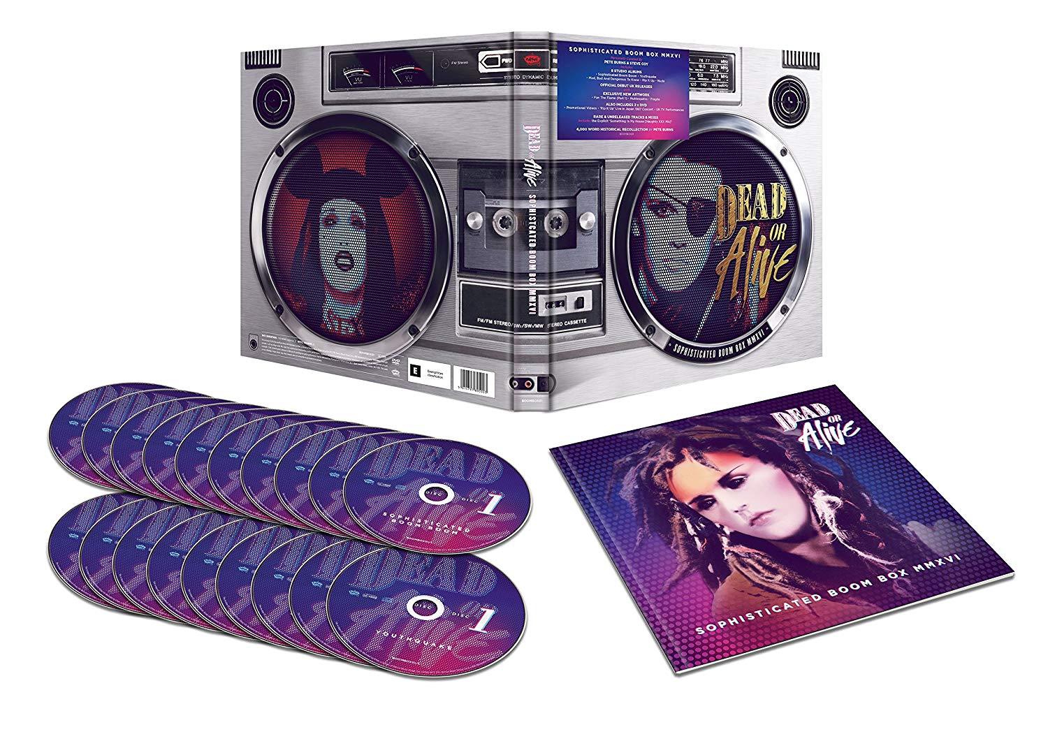 Dead or Alive Sophisticated Boom Box MMXVI [New CD Box Set] | eBay