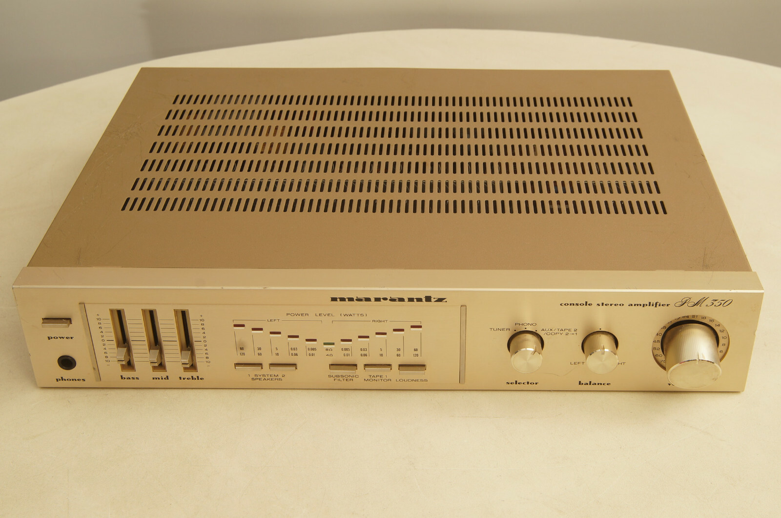 Marantz PM350 console stereo amplifier | eBay