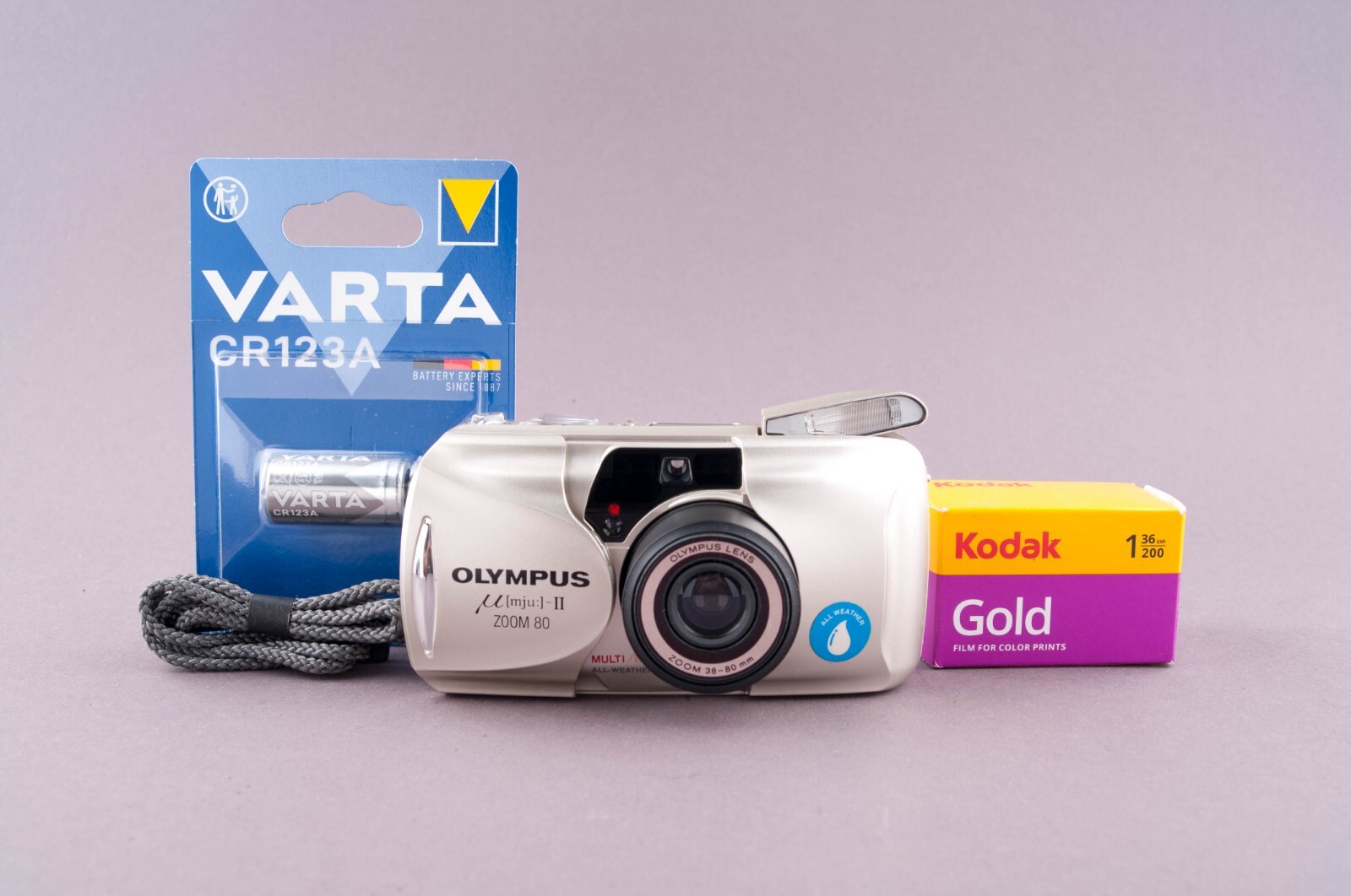 Olympus μ[mju:]-II Zoom & Konica Ciaoセット Olympus μ[mju:]-II