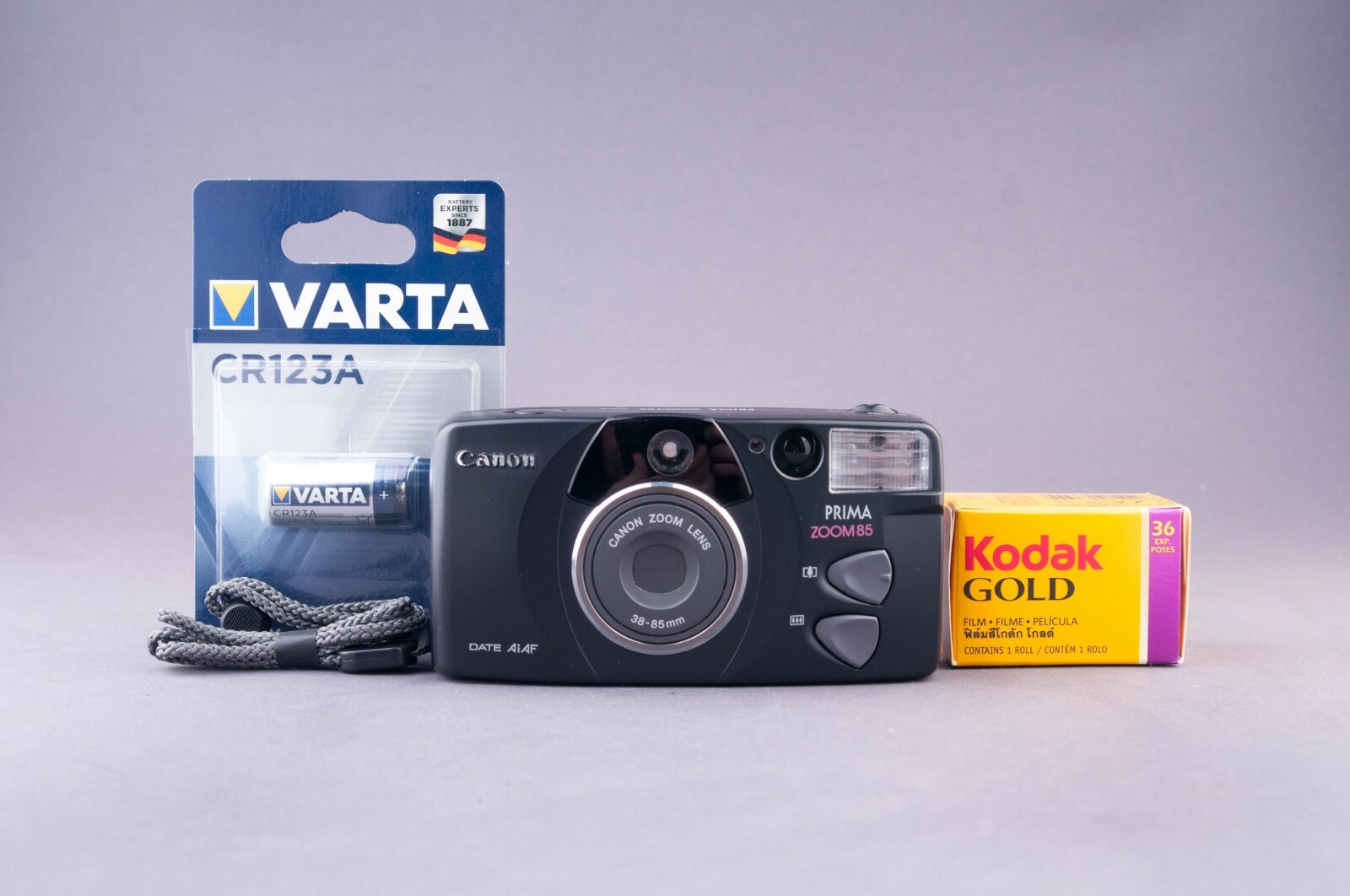 Canon PRIMA Zoom 85N Date 35mm Point&Shoot Film Camera 82966805653