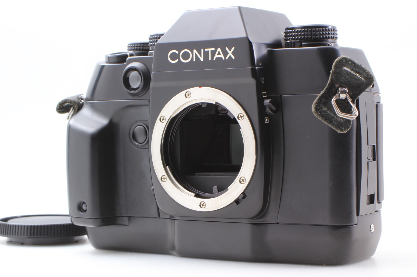 LCD Works !【 Mint w/ DATA BACK D-8 】 Contax AX C/Y SLR Film