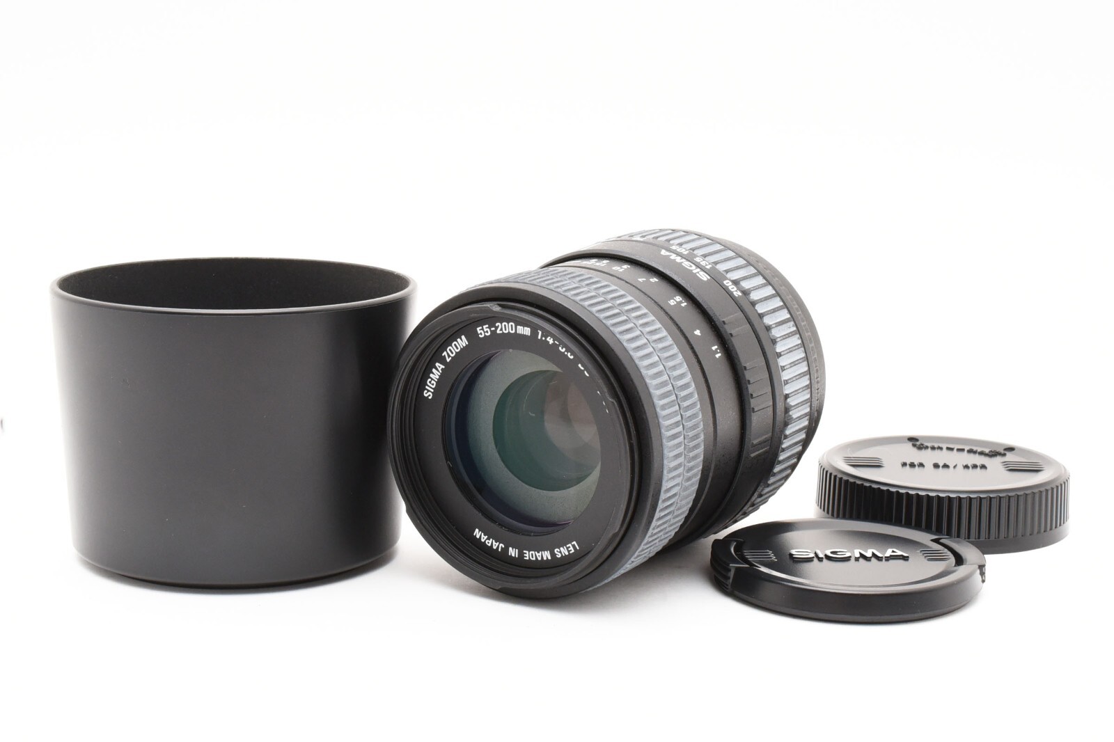 Sigma 55-200mm f4-5.6 DC Zoom Lens for Pentax AF w/hood [Exc] From