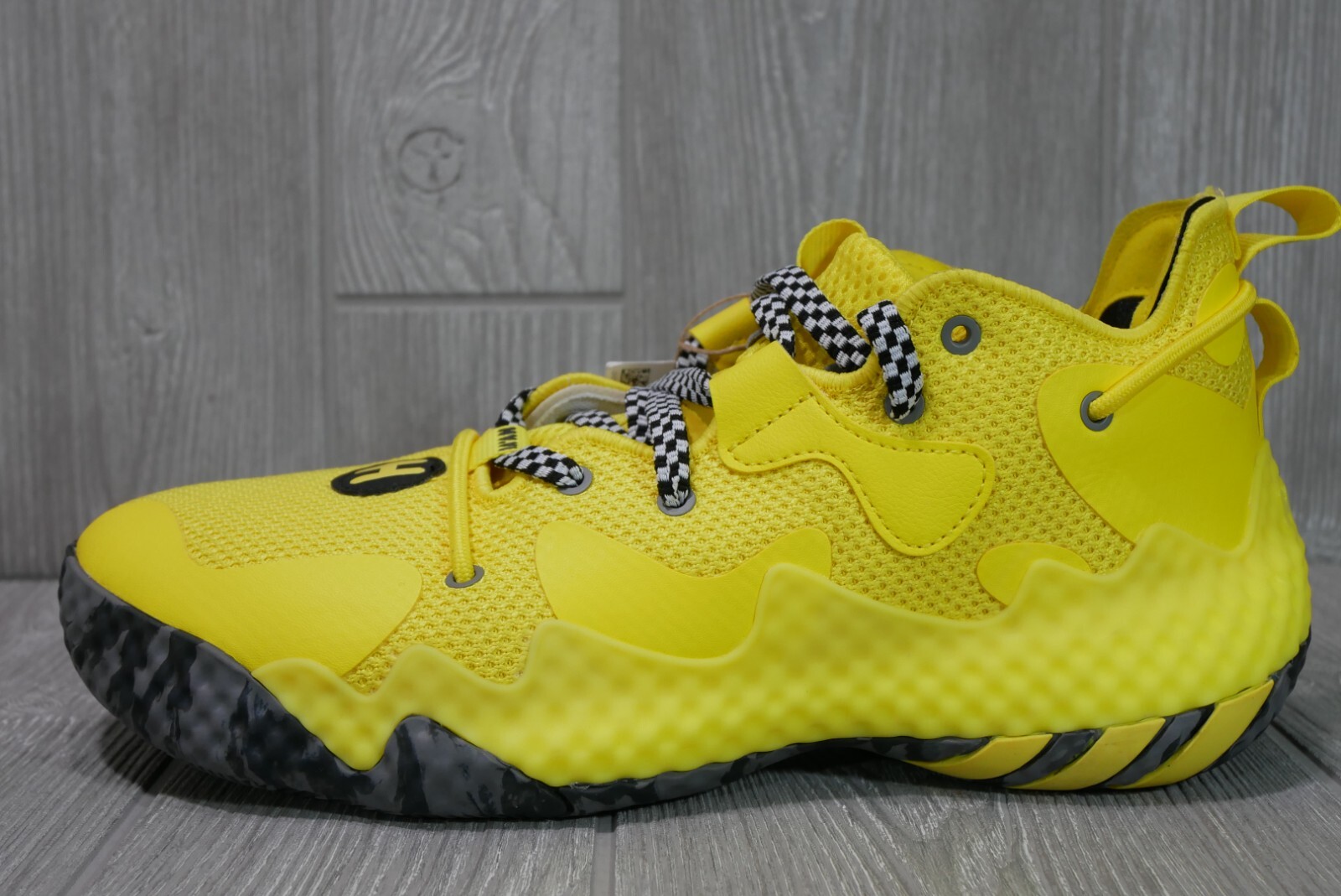 Adidas Harden Vol 6 Yellow Taxi Basketball Shoes GV9586 Taxi Mens