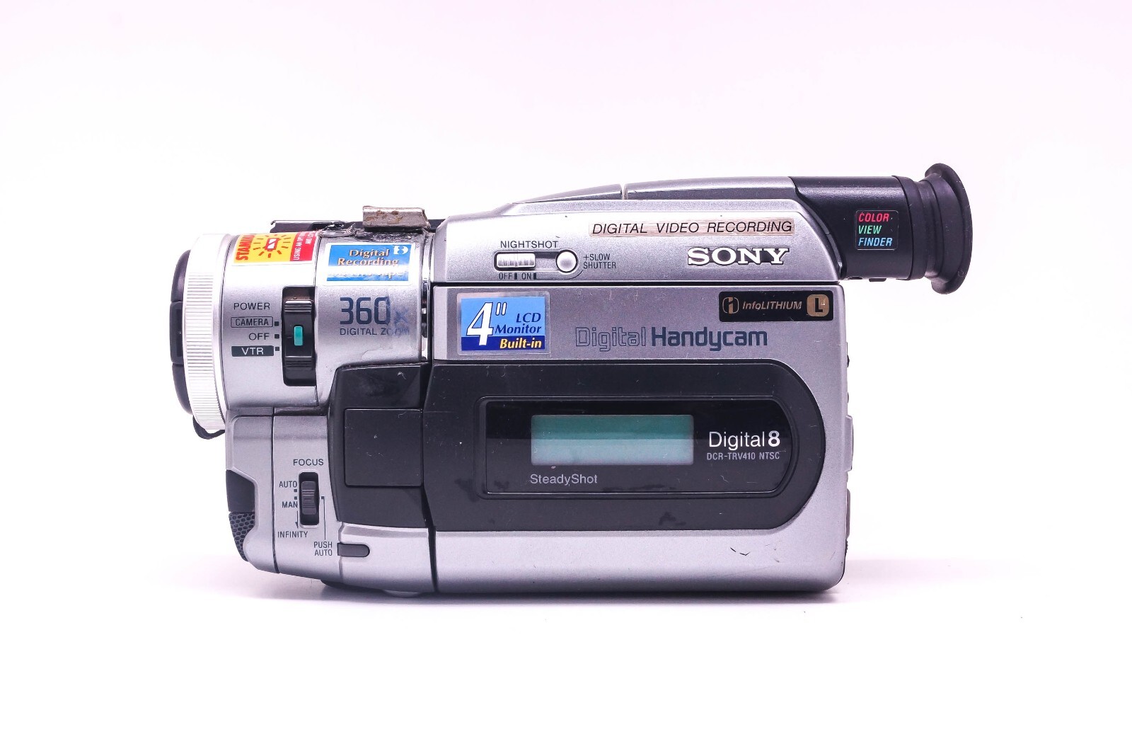 For Parts] Sony DCR-TRV410 Video 8 Video Camera | eBay