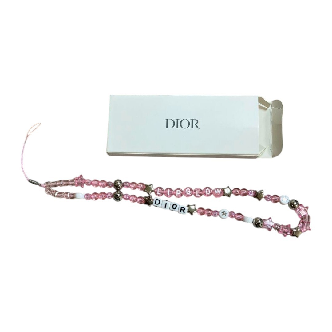 Christian Dior 2025 Novelty Charm Key chain phone strap BOX from