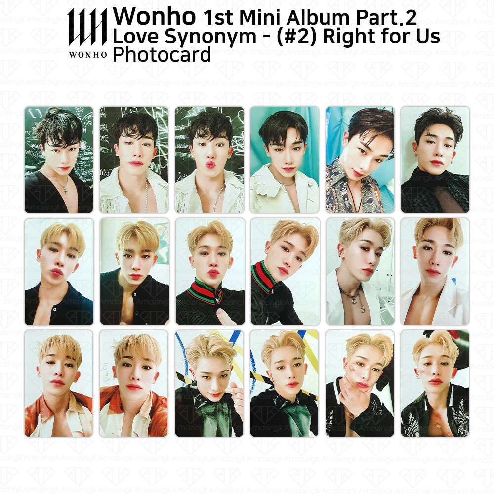 Wonho 1st Mini Album Love Synonym #2 Right for Us Official