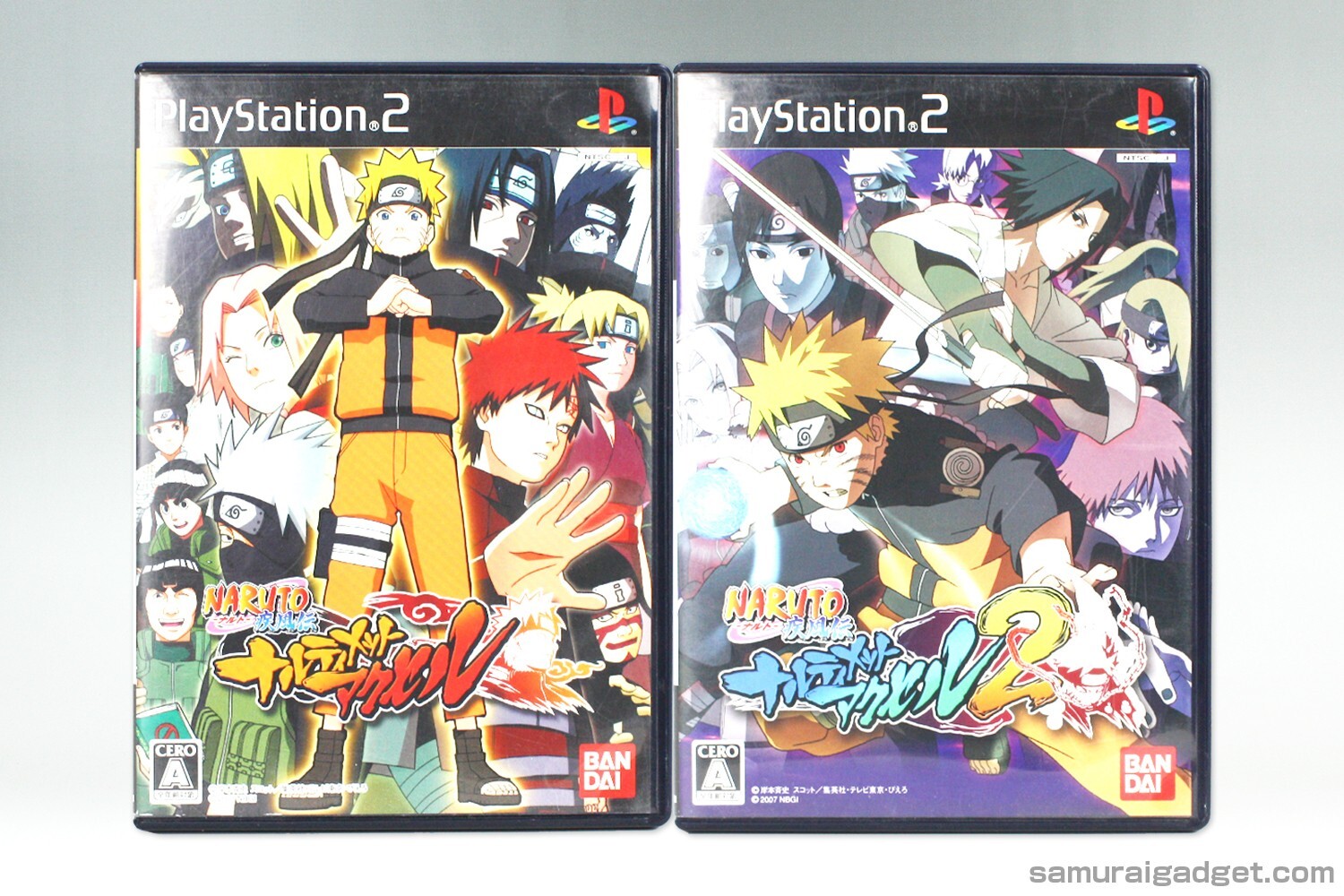 Naruto Shippuden: Ultimate Ninja 4 & 5 (Narutimate Accel 1&2) PS2