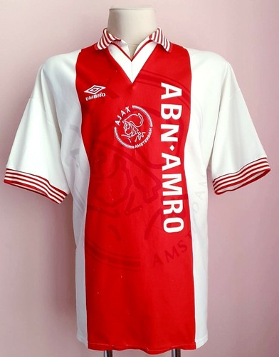 Ajax 1995 - 1996 Home football Umbro shirt size Extra Large | eBay